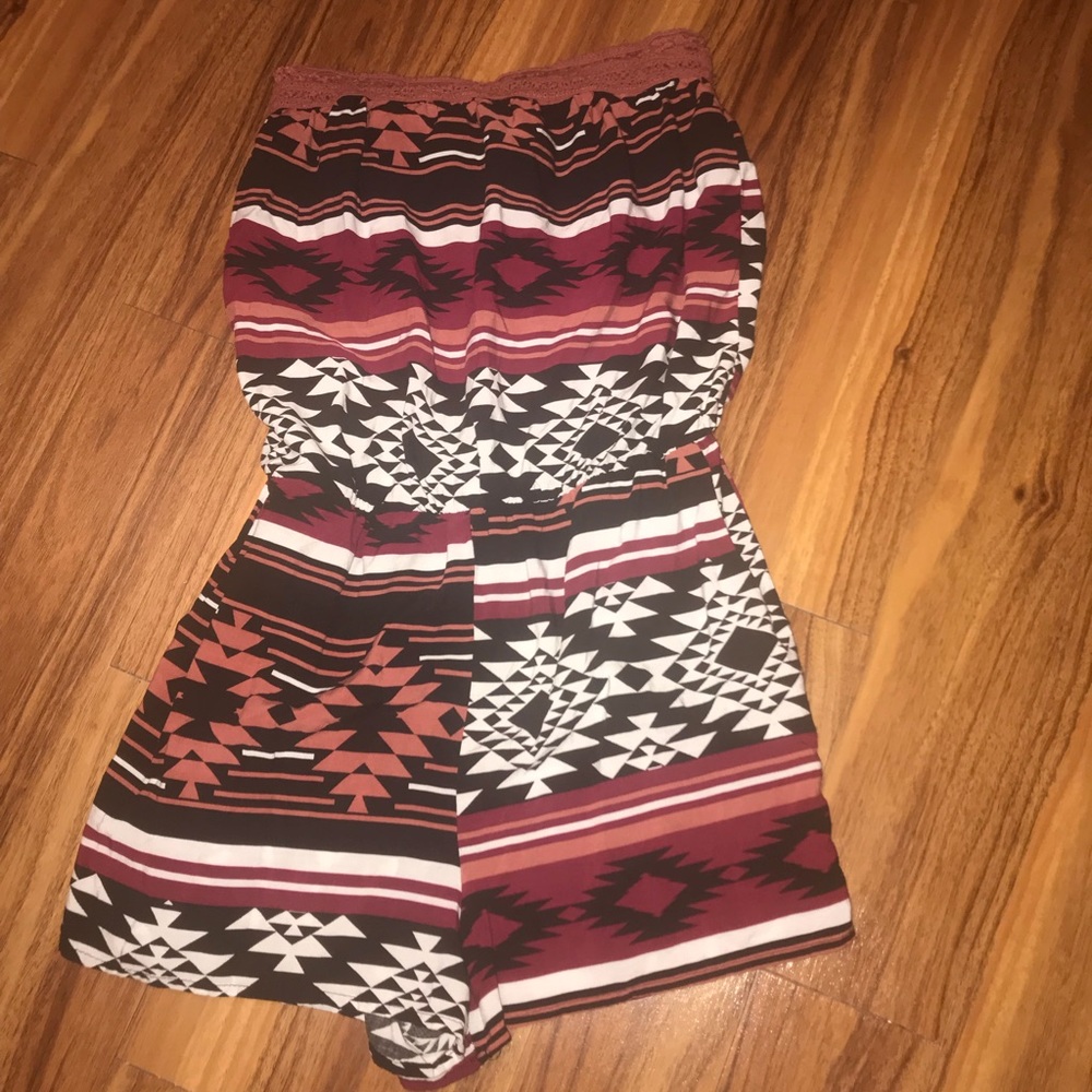 Rue21 Tribal printed romper